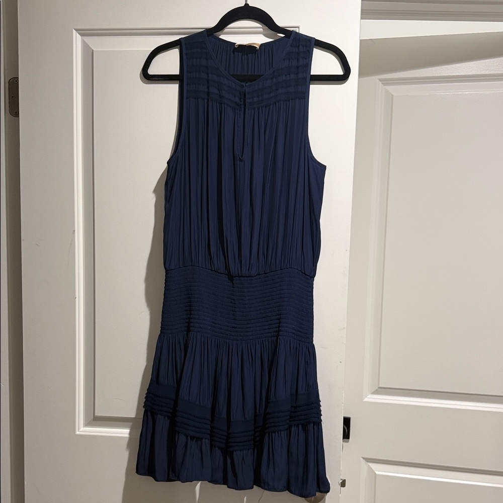 Ramy Brook Laura Navy Sleeveless Dress